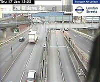 Traffic Cam   Limehouse Tunnel by Aspen Way  London  UK London United Kingdom - Webcams Abroad live images