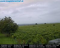 PANORAMABLICK - Eisenstadt-Kleinhöflein ins WULKATAL Eisenstadt Austria - Webcams Abroad live images