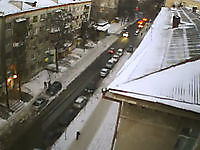 Bakulina Street from Ainstainer Office Kharkov Ucrania - Webcams Abroad imágenes en vivo