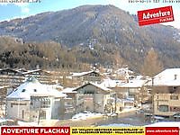Restaurant Seestüberl in Flachau, Badesee Flachauwinkl und Hochseilgarten Flachau Austria - Webcams Abroad imágenes en vivo
