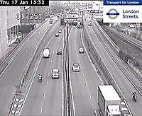 Traffic Cam M41 West Cross Route London UK London United Kingdom - Webcams Abroad live images