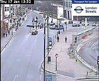 Traffic Cam Hammersmith Broadway London UK London United Kingdom - Webcams Abroad live images