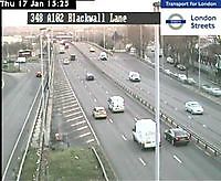 Traffic Cam  A102 (M) Dreadnought Street  London  UK London United Kingdom - Webcams Abroad live images