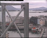 Harbour Alesund Norway Alesund Noruega - Webcams Abroad imágenes en vivo