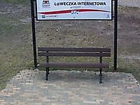 The Internet Bench in Gdańsk Poland Gdańsk Poland - Webcams Abroad live images