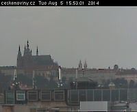 Castle of Prague Prague República Checa - Webcams Abroad imágenes en vivo