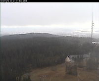 Panoramic view over Oslo from Tryvannstårnet television mast Oslo Noruega - Webcams Abroad imágenes en vivo