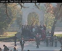 Webcam Johann-Strauss-Denkmal Vienna Austria - Webcams Abroad live images