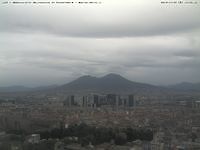 Beautiful panoramic view over Naples Naples Italy - Webcams Abroad live images