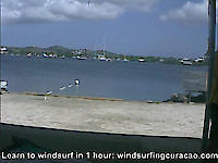 Windsurfing Curacao beachcam Jan Thiel Curaçao - Webcams Abroad live beelden